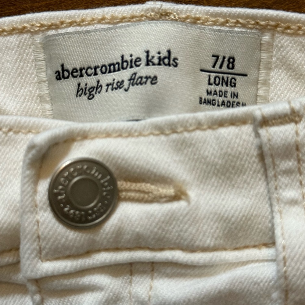 Abercrombie Kids High Rise Flare jeans
